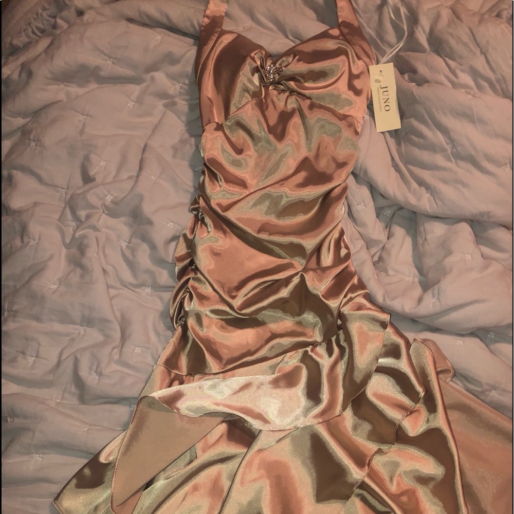 Gold Formal Dress